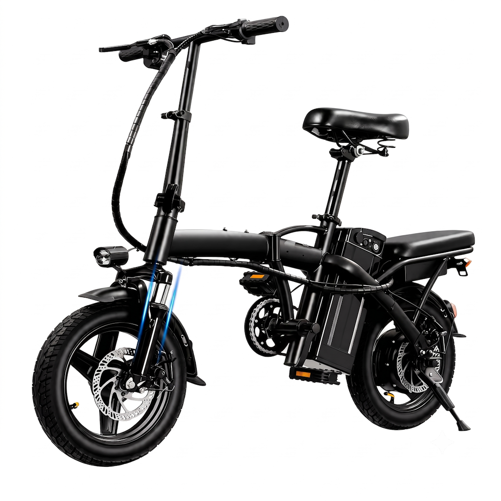 560W 14" Folding Electric Bike: $173.26
