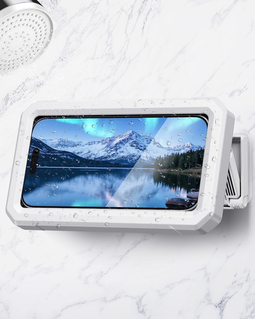 Waterproof Shower Phone Holder: $8.53