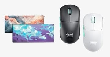 Cherry Gaming Mice & Mousepads at Woot: From $8