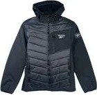 Reebok Men's Soft Woven Quilted Hooded Jacket: $20