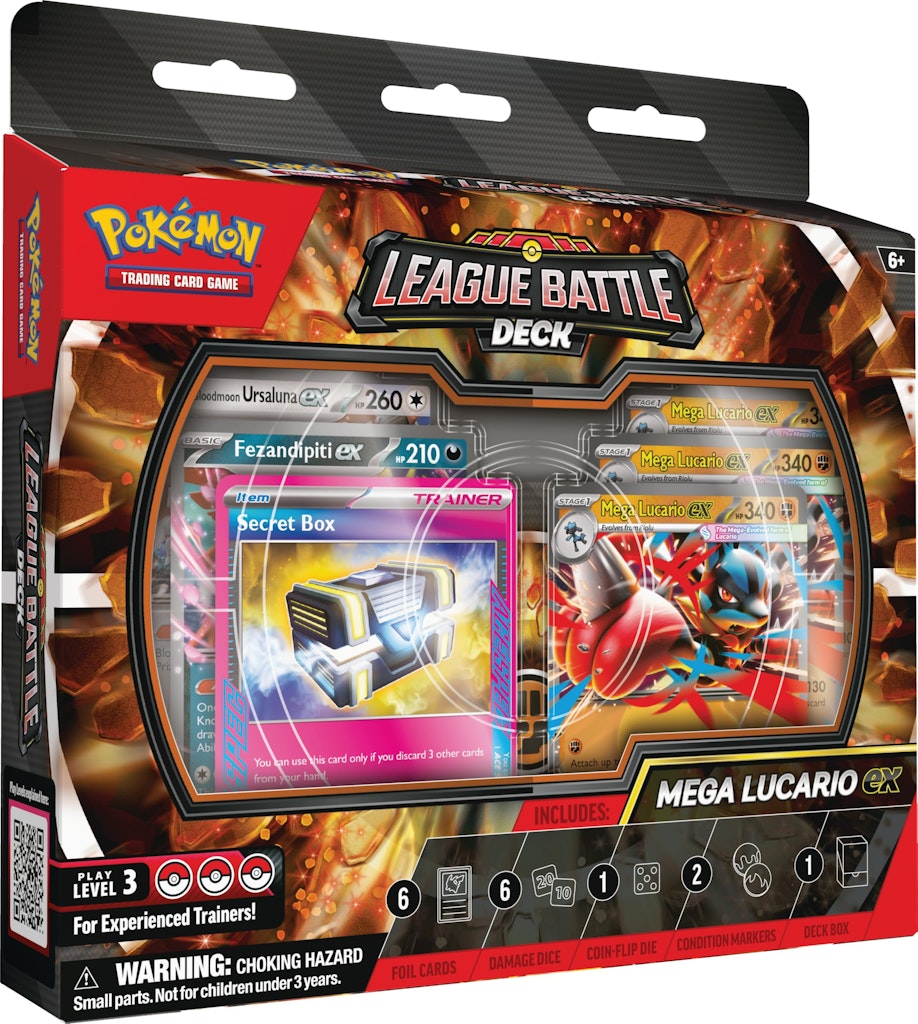 Pokemon TCG Mega Lucario ex League Battle Deck: $21