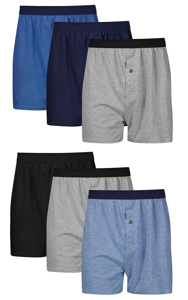Hanes Men's Comfortflex Boxers 6-Pack: $13