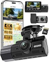 Eivikga Front and Rear 3-Channel Dash Cam for $70 + free shipping