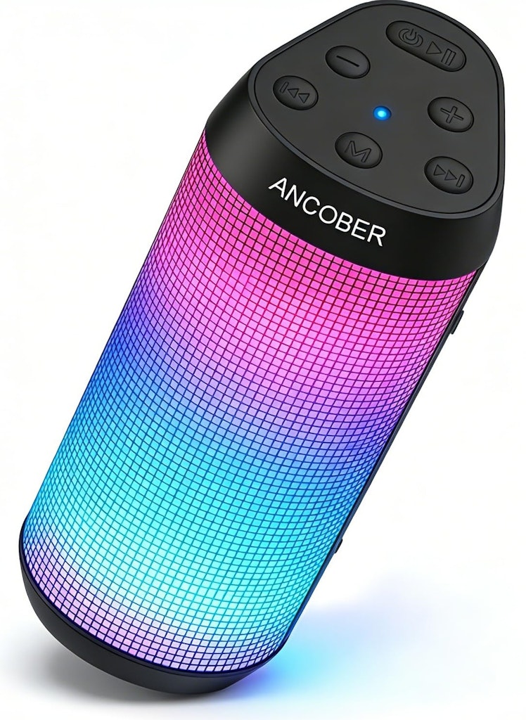 Ancober 15W Bluetooth Speaker: $15