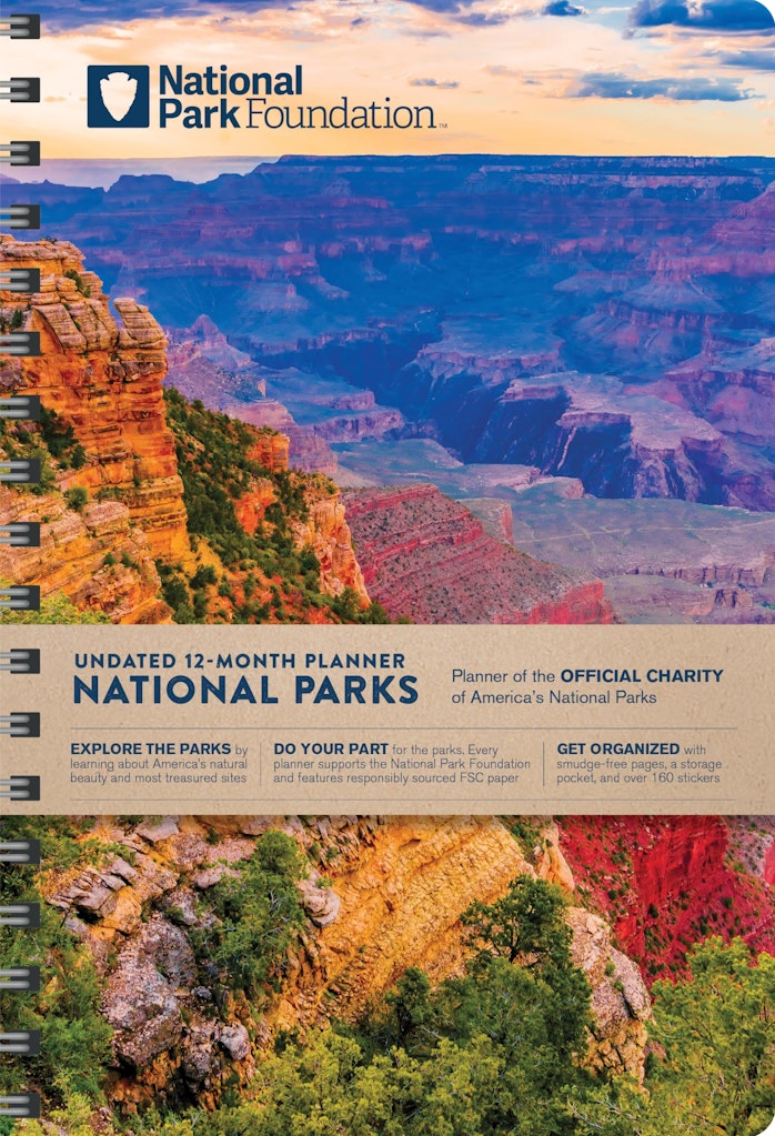 National Park Foundation Undated Planner: $8.62