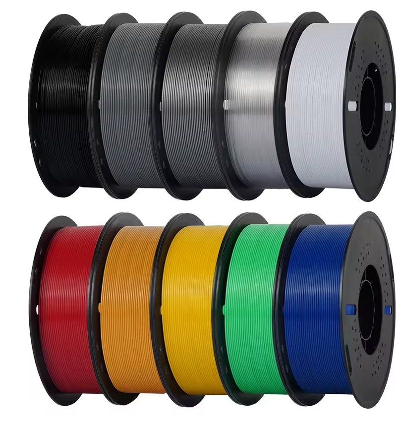 Kingroon PETG 1.75mm 3D Printer Filament 10-Pack: $65