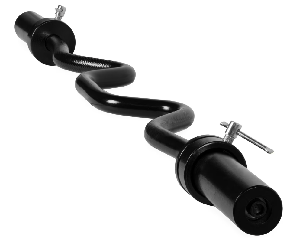 Cap Barbell 48" Olympic Super Curl Bar: $30