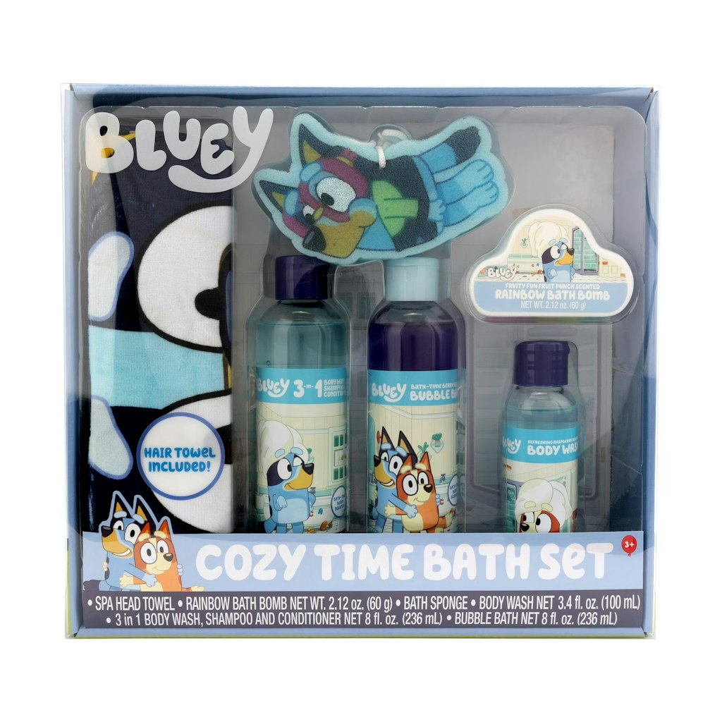 Bluey Cozy Time Bath Set: $7.50