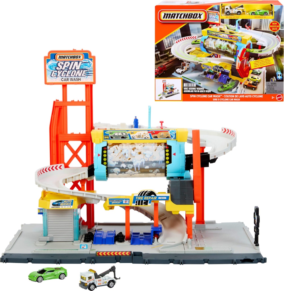 Matchbox Spin Cyclone Car Wash: $27