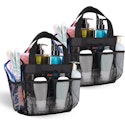 Siaomo Mesh Shower Caddy Tote Bag 2-Pack for $12 + free shipping w/ $35