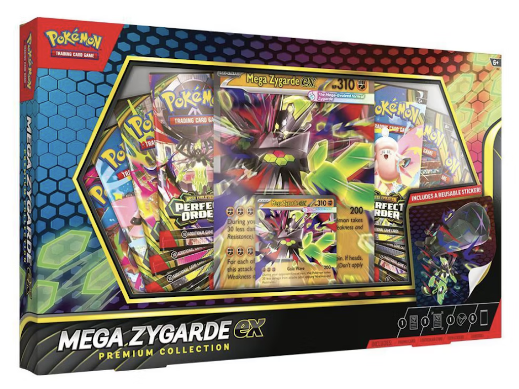 Pokémon Trading Card Game: Mega Zygarde ex Premium Collection: $45