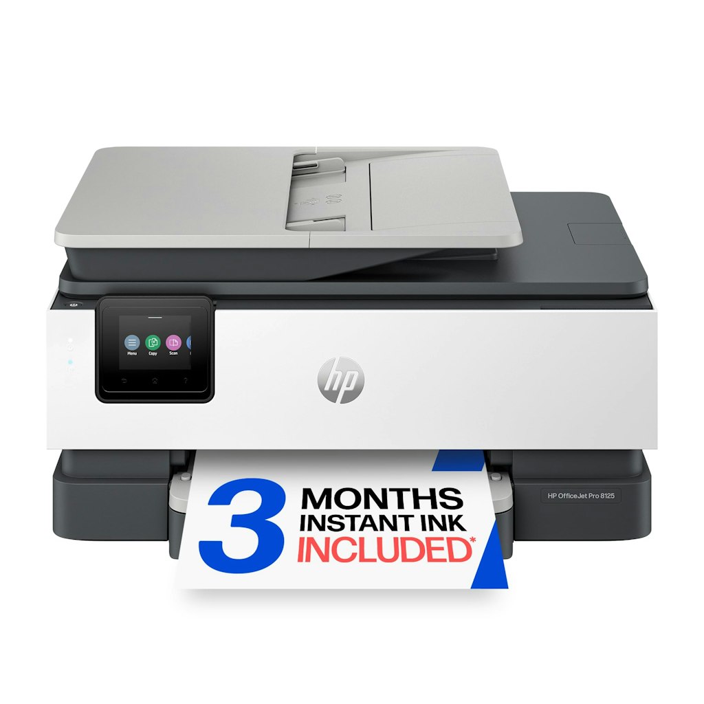 HP OfficeJet Pro 8125 Wireless All-in-One Color Inkjet Printer: $120