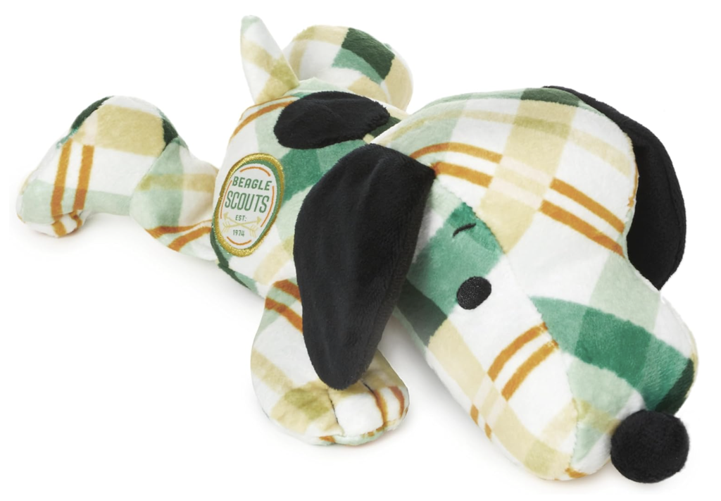 Hallmark Peanuts Beagle Scouts Floppy Snoopy 10" Plush: $8.49