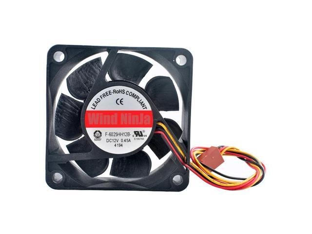 F-6025HH12B 60mm DC12V Cooling Fan: $19 F-6025HH12B 60mm DC12V Cooling Fan: $19