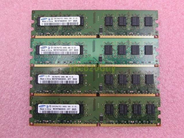 Samsung M378T5663EH3-CF7 8GB 4x2GB DDR2 800MHz Desktop Memory Kit: $39.99 Samsung M378T5663EH3-CF7 8GB 4x2GB DDR2 800MHz Desktop Memory Kit: $39.99