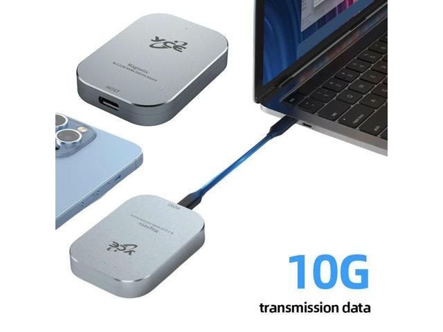 Magnetic M.2 NVMe 2230 SSD External Enclosure: $42.16