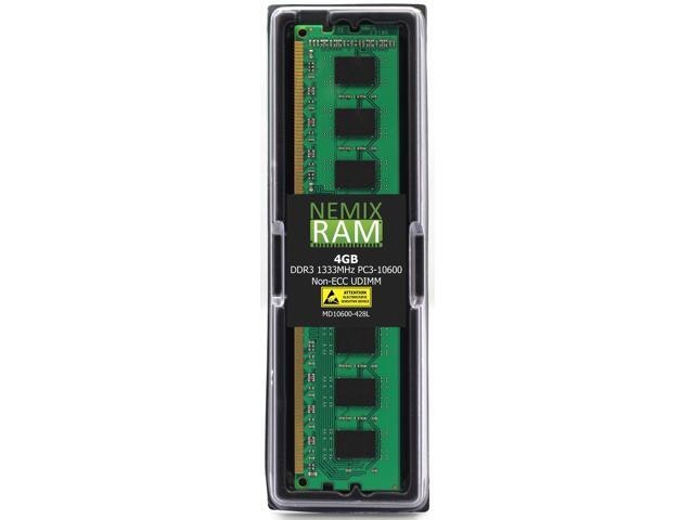 Nemix 8GB DDR3 1600MHz UDIMM Desktop Memory 2-Pack: $24.89