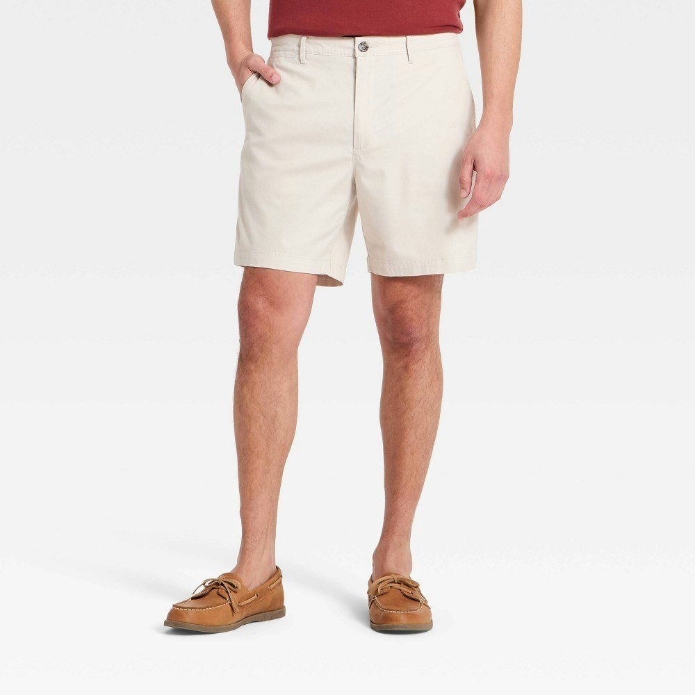 Goodfellow & Co Men's 7-Inch Flat Front Shorts: $25