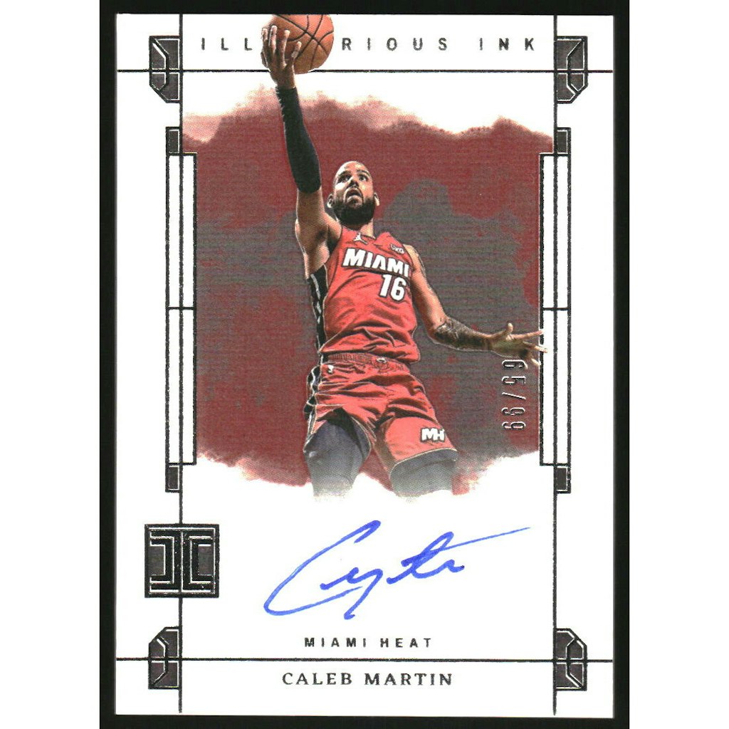2023-24 Panini Impeccable Caleb Martin Illustrious Ink Autograph Card: $18 2023-24 Panini Impeccable Caleb Martin Illustrious Ink Autograph Card: $18