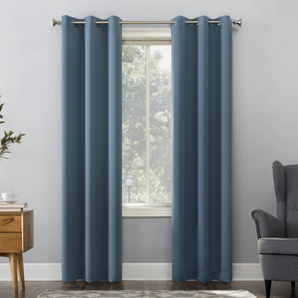 Sun Zero Kenneth 40" x 54" Blackout Grommet Curtain Panel: $7.29