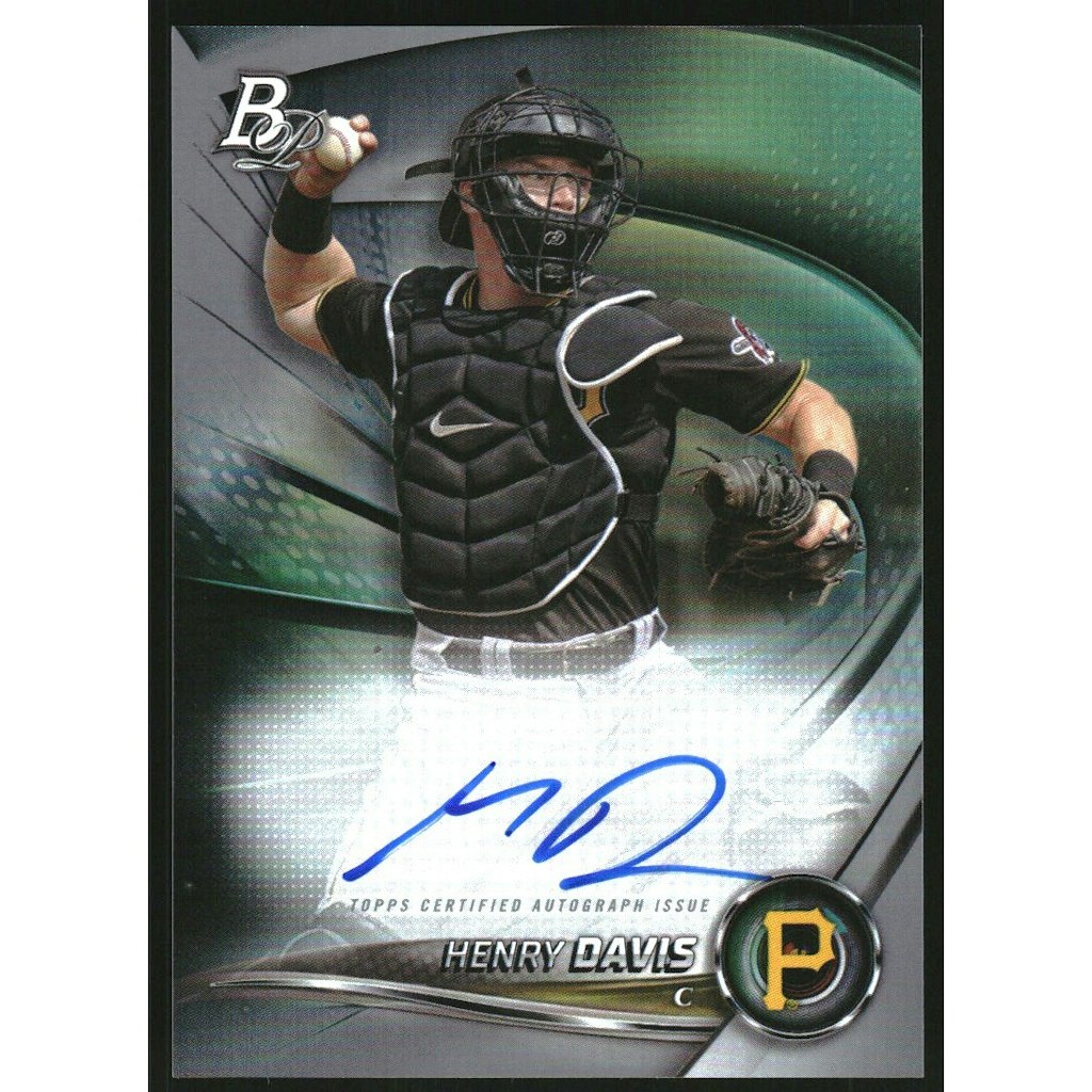 2022 Bowman Platinum Henry Davis Top Prospects Autograph: $50 2022 Bowman Platinum Henry Davis Top Prospects Autograph: $50