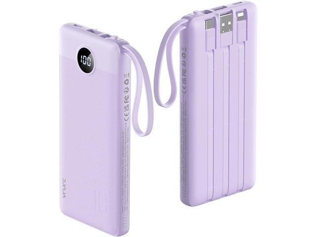 VRURC 10,000mAh Portable Charger Power Bank: $41.98 VRURC 10,000mAh Portable Charger Power Bank: $41.98