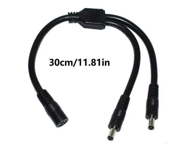 DC5521 Female to 2x Male Power Splitter Cable: $22.52 DC5521 Female to 2x Male Power Splitter Cable: $22.52