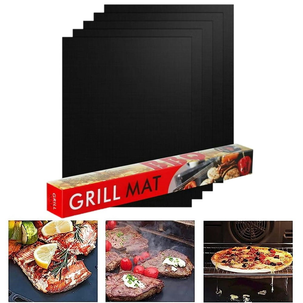 Aedavey BBQ Grill Mat 5-Pack: $9.98 Aedavey BBQ Grill Mat 5-Pack: $9.98