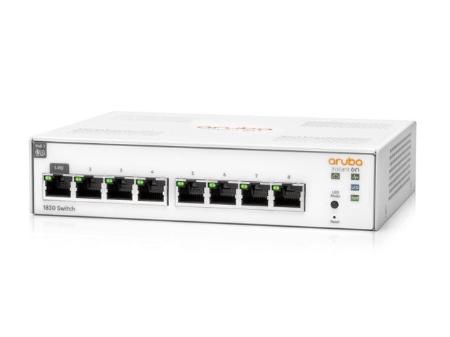 HPE Networking Instant On 1830 8-Port Gigabit Managed Switch: $104.99