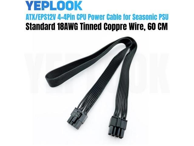 Yeplook 8-Pin CPU Power Supply Cable for Seasonic: $10.99 Yeplook 8-Pin CPU Power Supply Cable for Seasonic: $10.99