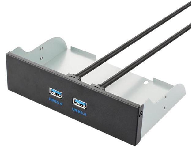 5.25-Inch Internal 2-Port USB 3.0 Front Panel Hub: $21.59