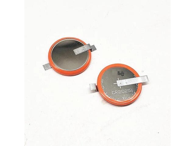 CR2025 3V Button Battery with Welding Tabs 5-Pack: $48 CR2025 3V Button Battery with Welding Tabs 5-Pack: $48