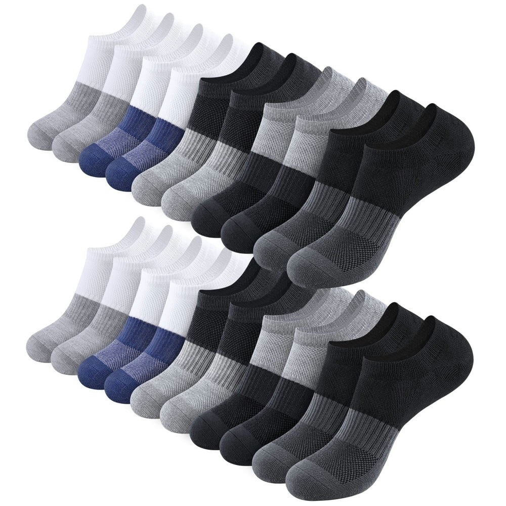 Looikoos Men's No Show Socks 10-Pack: $10.79 Looikoos Men's No Show Socks 10-Pack: $10.79