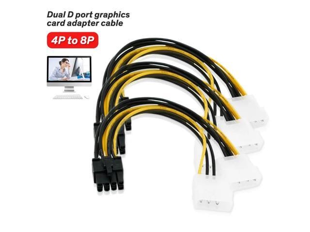 6-Inch 8-Pin PCI Express to Dual Molex Power Adapter: $65.90 6-Inch 8-Pin PCI Express to Dual Molex Power Adapter: $65.90
