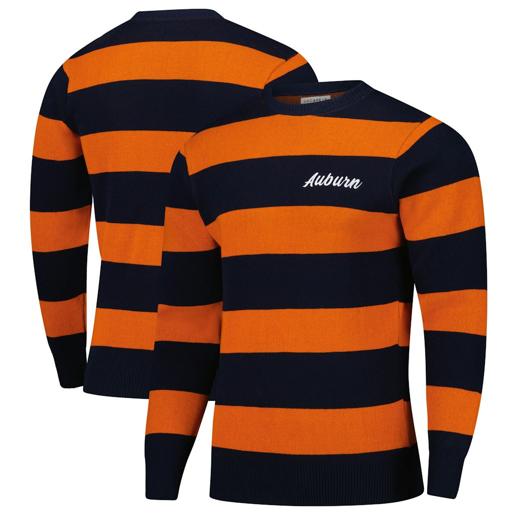 Uscape Apparel Auburn Tigers Renew Knit Vintage Pullover Sweater: $84.99
