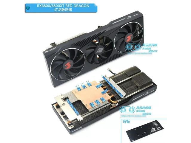 PowerColor Red Dragon RX 6800 and RX 6800 XT Graphics Card Cooler: $123.20