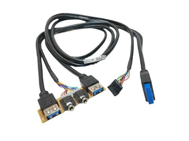 Computer Chassis Front Panel USB and Audio Extension Cable: $17.43 Computer Chassis Front Panel USB and Audio Extension Cable: $17.43