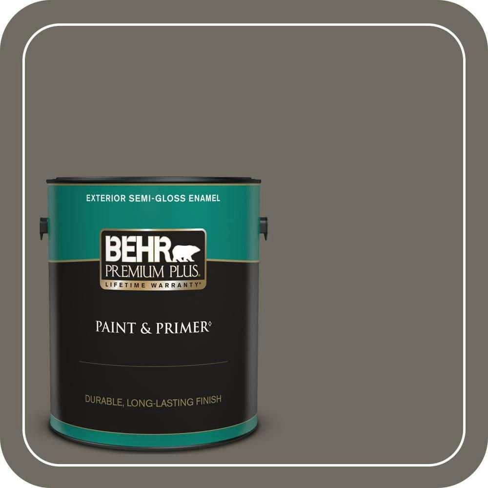 Burnished Pewter Semi-Gloss Exterior Paint and Primer 1-Gallon: $51.98 Burnished Pewter Semi-Gloss Exterior Paint and Primer 1-Gallon: $51.98