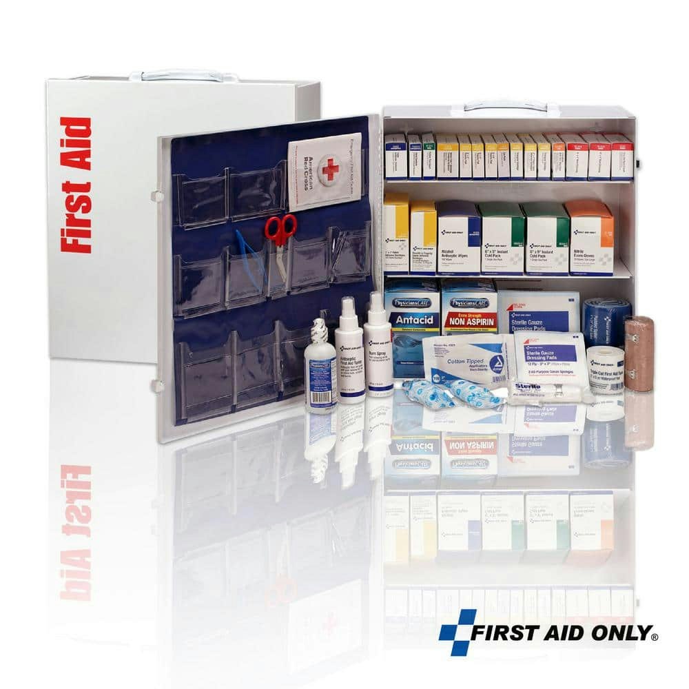 75-Person 2-Shelf 347-Piece First Aid Kit: $165.10 75-Person 2-Shelf 347-Piece First Aid Kit: $165.10