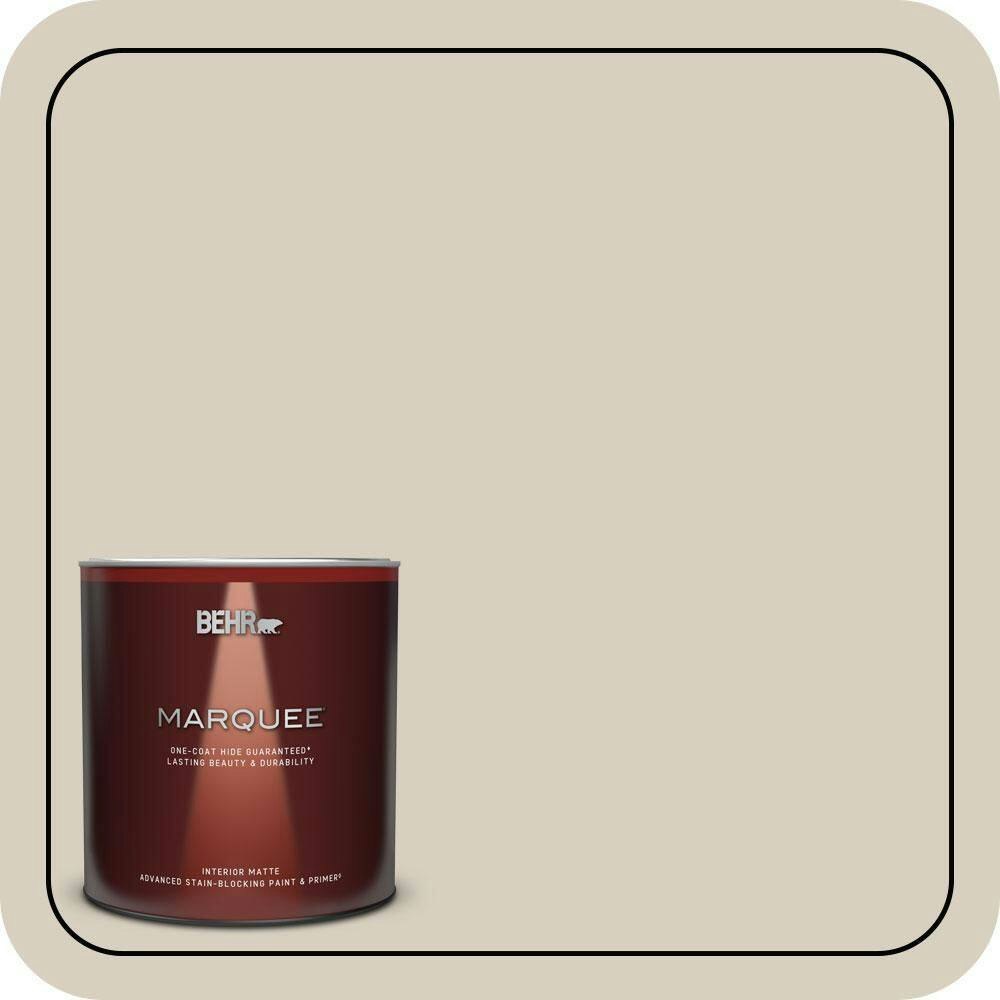 Designer Collection Gray Envelope Matte Interior Paint & Primer 1-Quart: $26.98