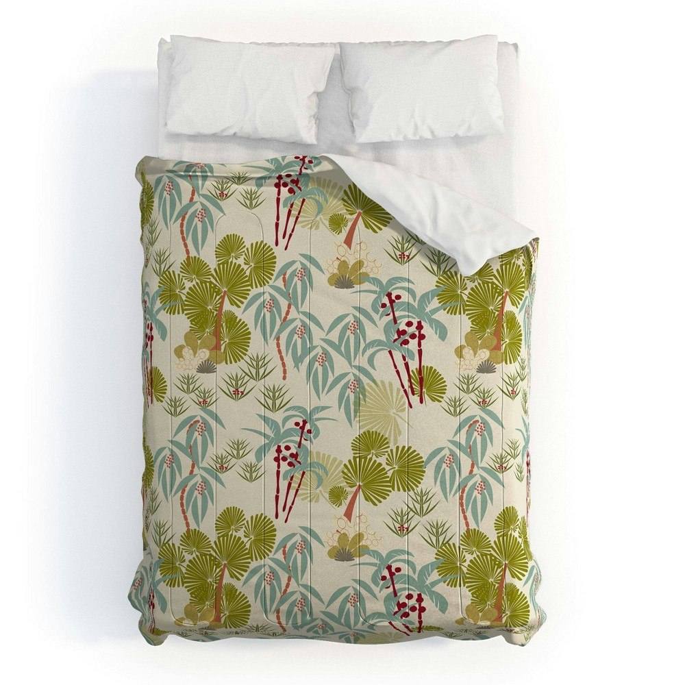 Deny Designs King Mirimo Tropical Spring Comforter and Sham Set: $259.99