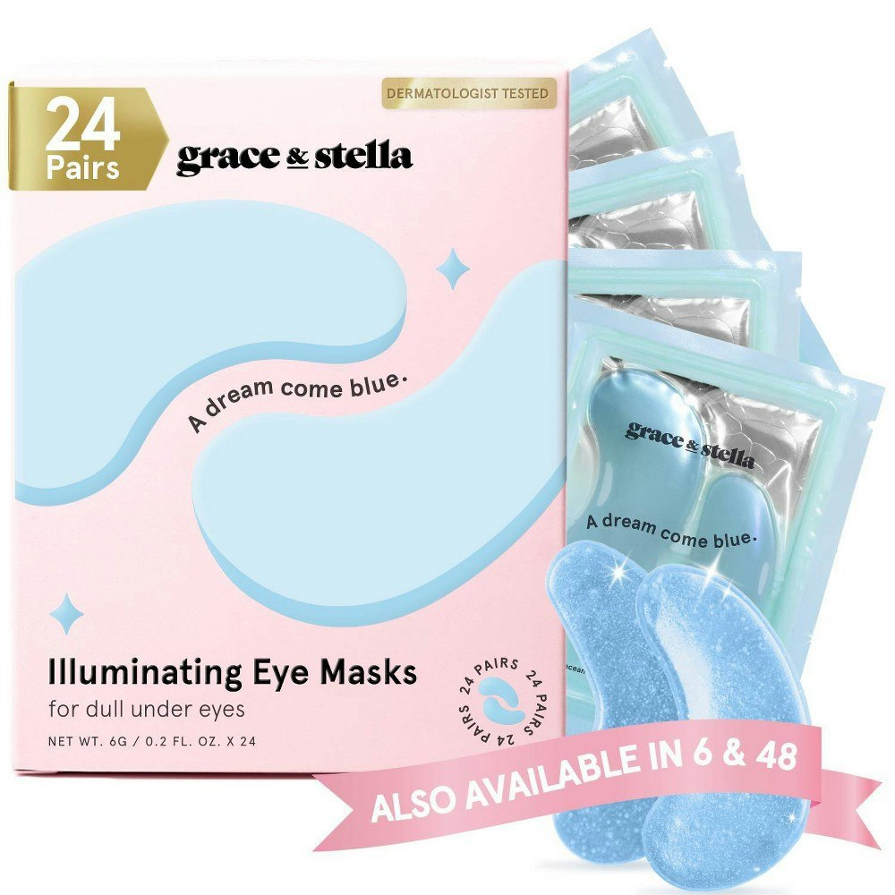 Grace & Stella Illuminating Under Eye Mask 24-Pair: $23.99
