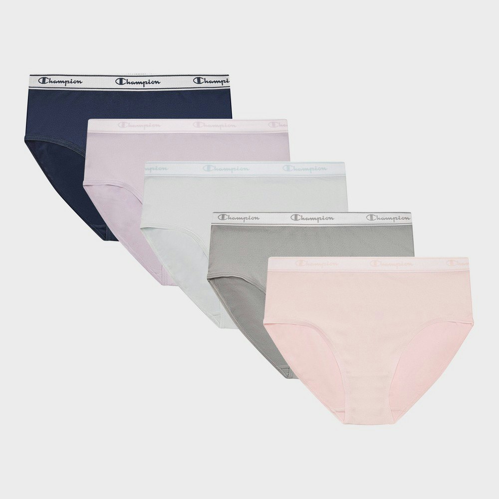 Champion Girls' Soft Stretch Briefs 5-Pack: $12
