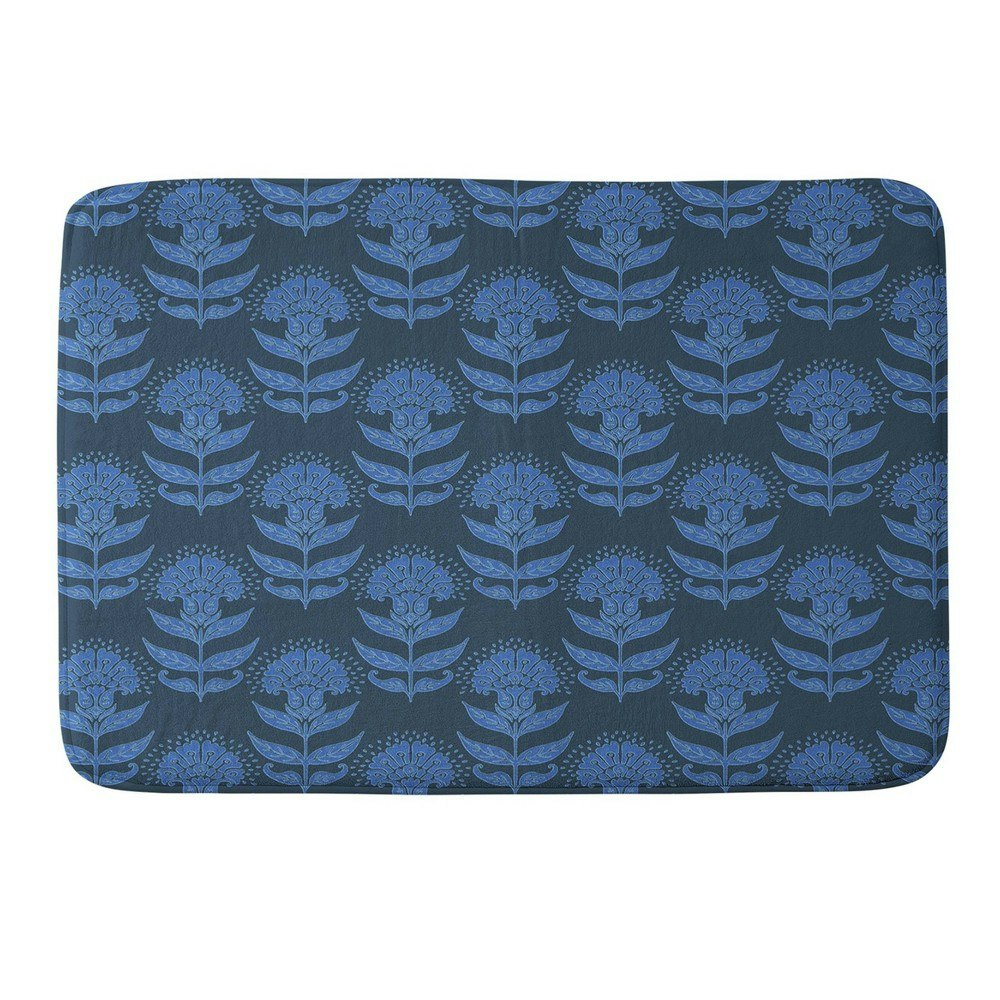 Deny Designs 1'9"x2'10" Aurelia Floral Memory Foam Bath Mat: $65.99