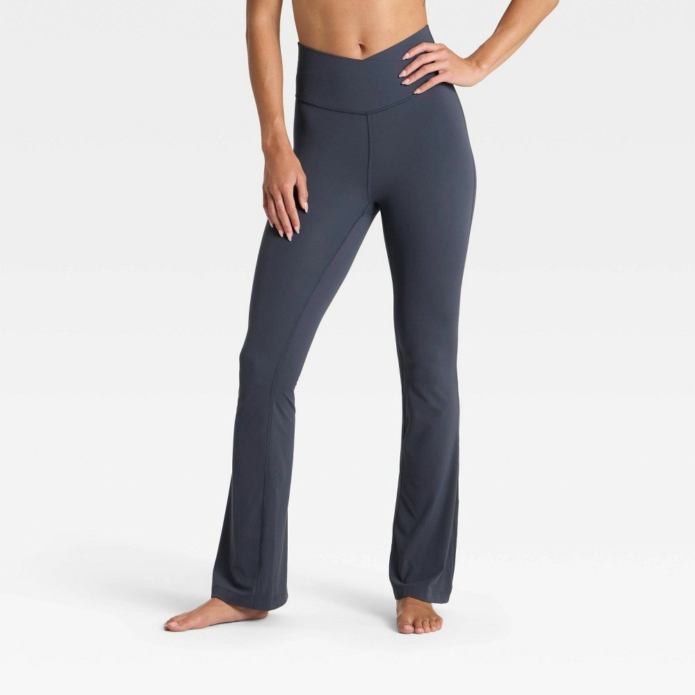 All In Motion Women's Crossover Flare Leggings: $30 All In Motion Women's Crossover Flare Leggings: $30