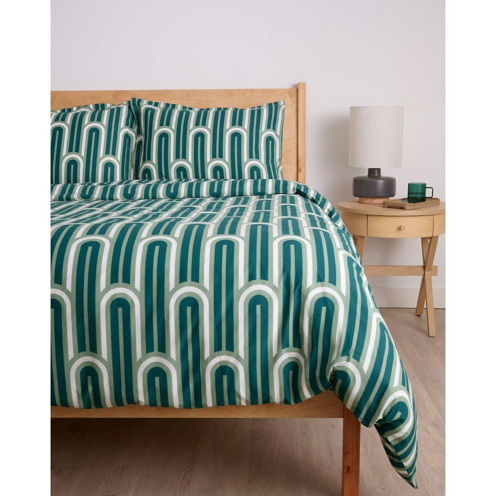 Society6 King Holli Zollinger Bauhaus Brussels 3-Piece Duvet Set: $119.99