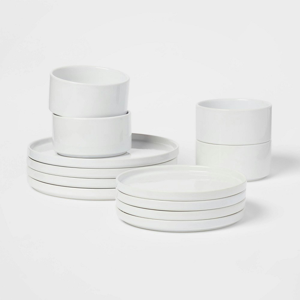 Threshold Stella 12-Piece Stoneware Dinnerware Set: $70 Threshold Stella 12-Piece Stoneware Dinnerware Set: $70