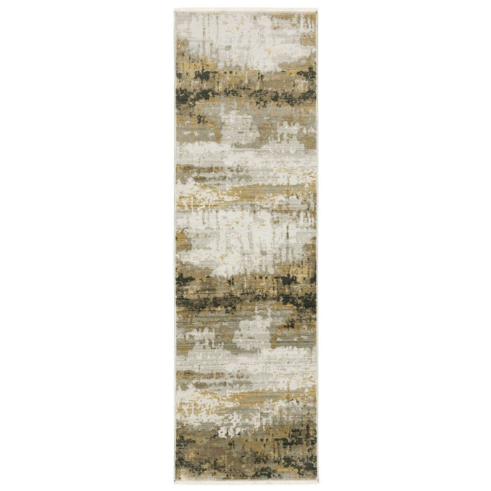 Captiv8e Designs 2'3"x7'6" Barcelona Faded Abstract Runner Rug: $179.99 Captiv8e Designs 2'3"x7'6" Barcelona Faded Abstract Runner Rug: $179.99