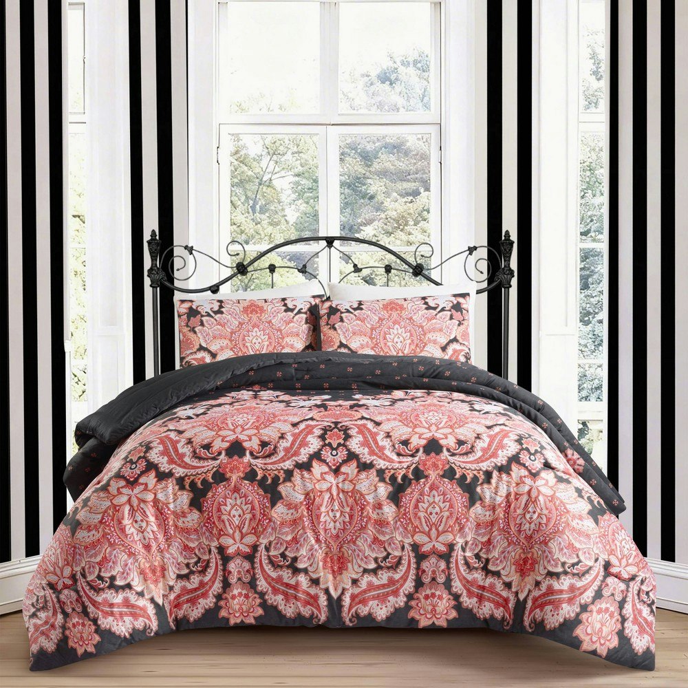 Amie and Jolie Sikes Rhapsody Full/Queen Comforter 3-Piece Set: $159.99