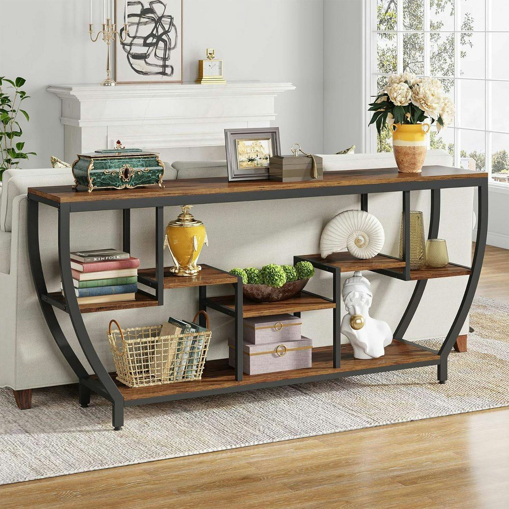 Little Tree 70.9-inch Sofa Table: $307.99